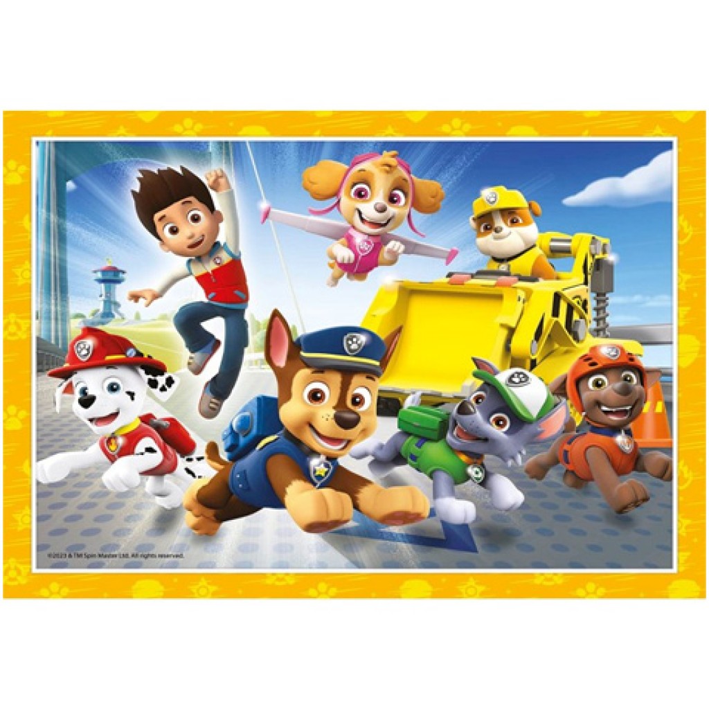 imagen de Paw Patrol 4 en 1 puzzle - Clementoni 2
