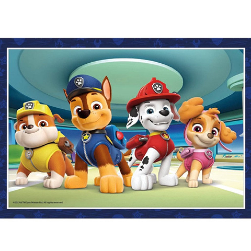 imagen de Paw Patrol 4 en 1 puzzle - Clementoni 3