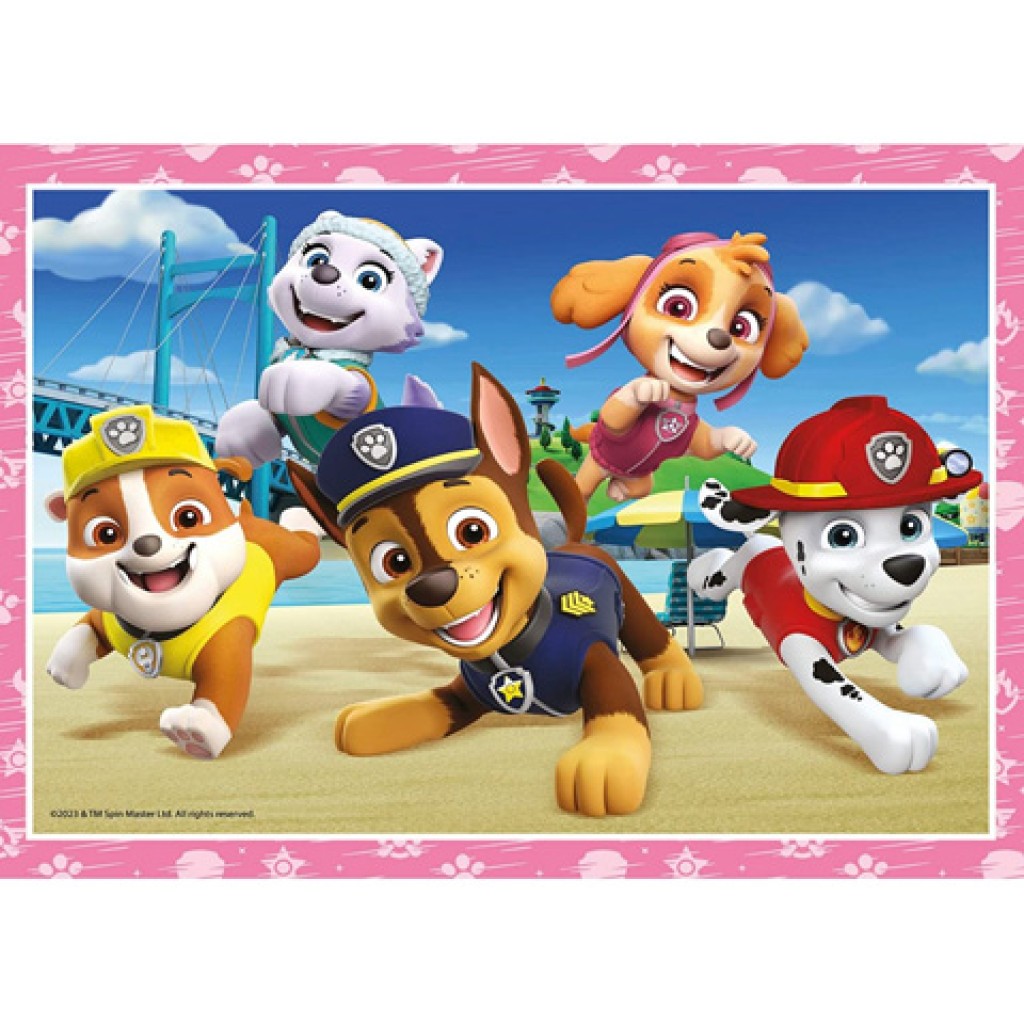 imagen de Paw Patrol 4 en 1 puzzle - Clementoni 4
