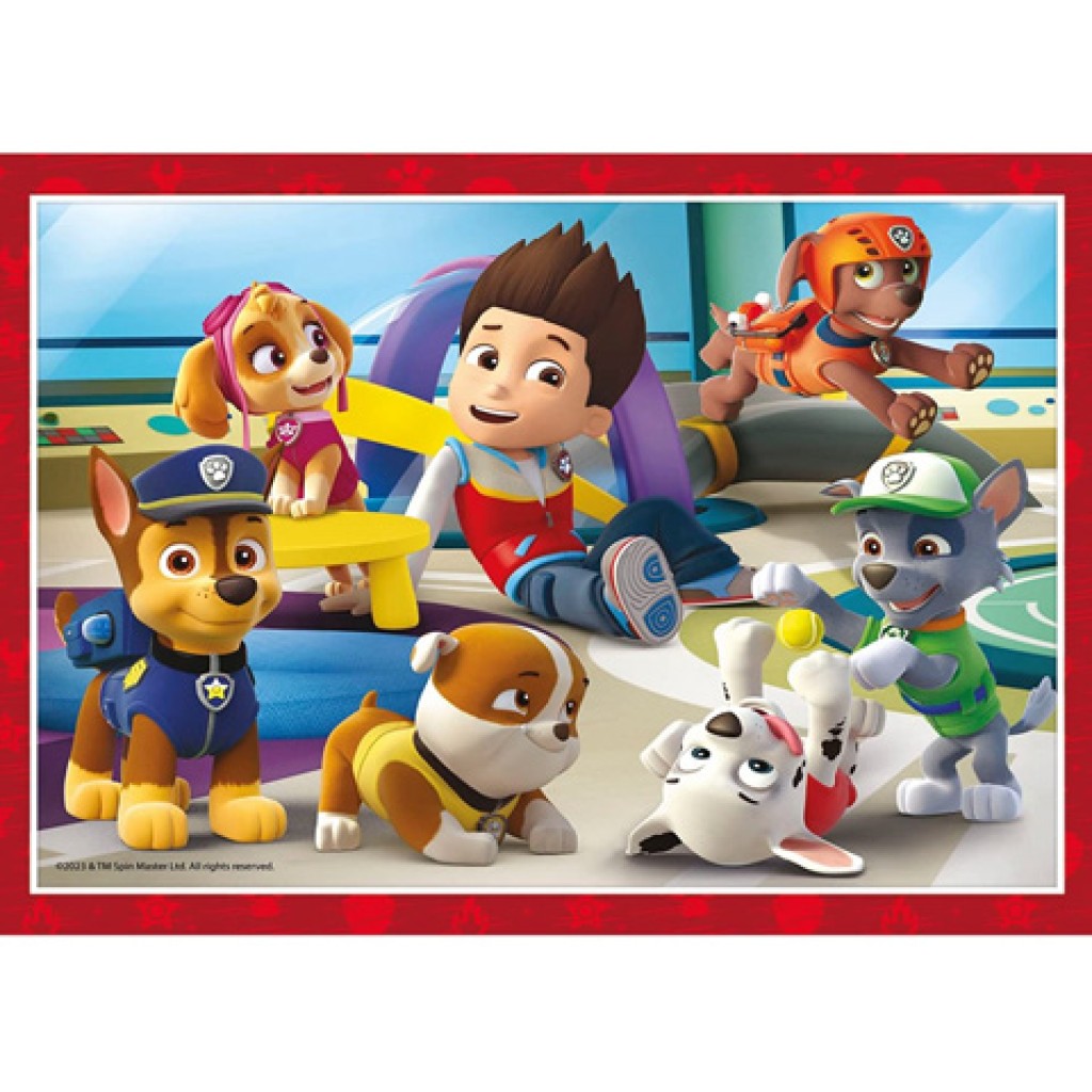 imagen de Paw Patrol 4 en 1 puzzle - Clementoni 5