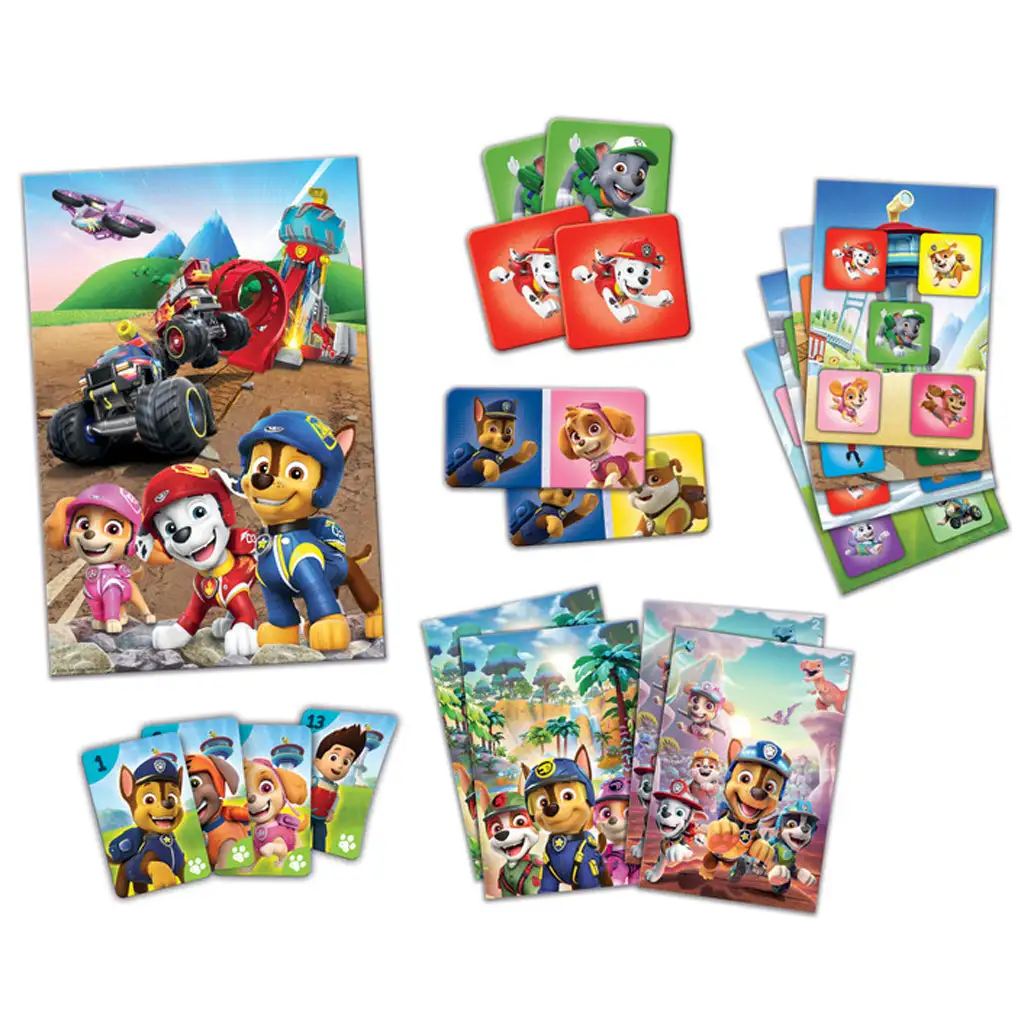 imagen de Paw Patrol 8 en 1 juego de mesa colección - Trefl 3