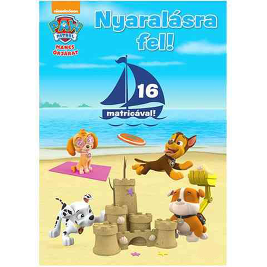 imagen de Paw Patrol: ¡A vacaciones! cuaderno de actividades con pegatinas 1