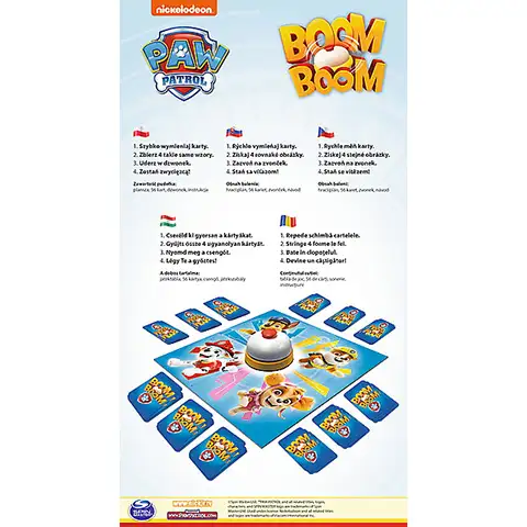 imagen de Paw Patrol Boom Boom juego de mesa - Trefl 3