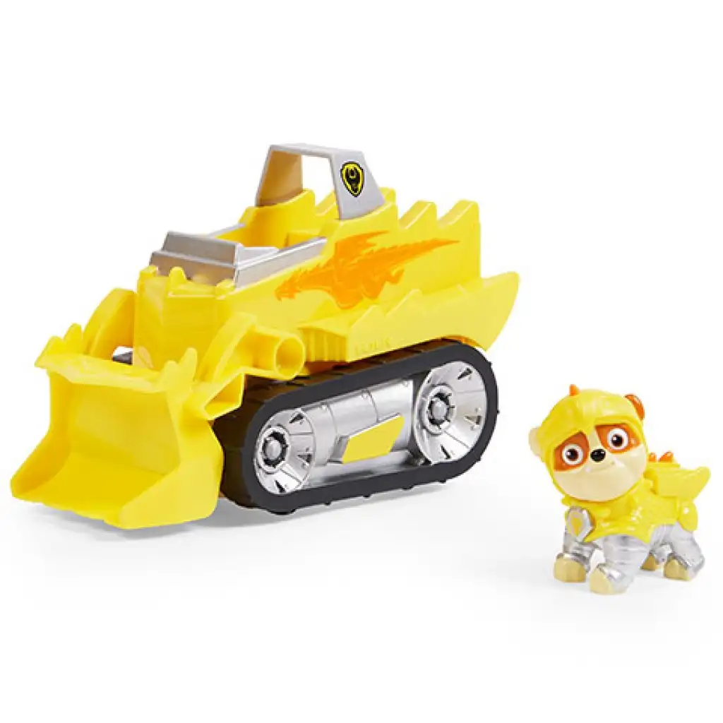 imagen de Paw Patrol Caballeros: Vehículo deluxe de Rubble - Spin Master 2