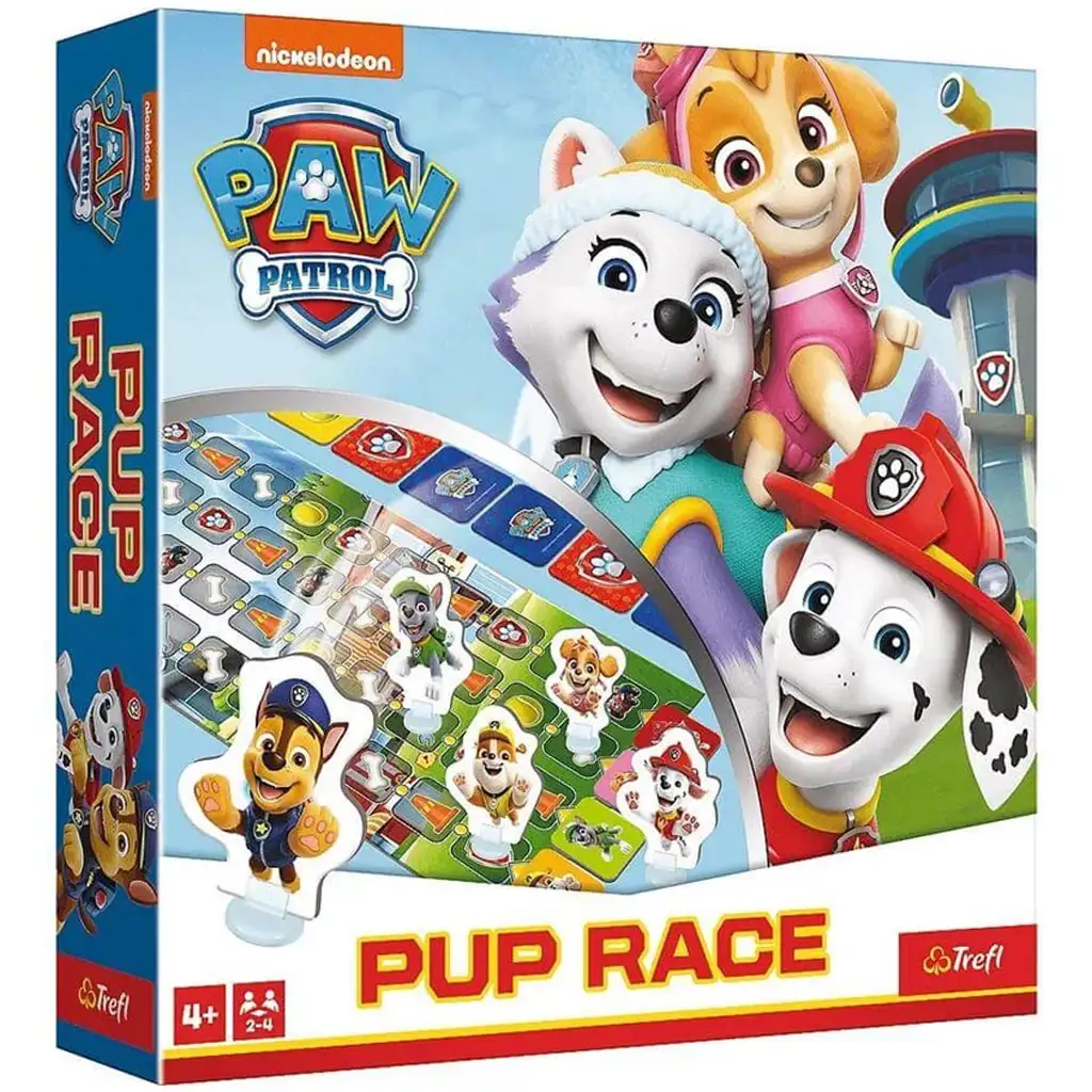 imagen de Paw Patrol Carrera de Perros Juego de Mesa - Trefl 1