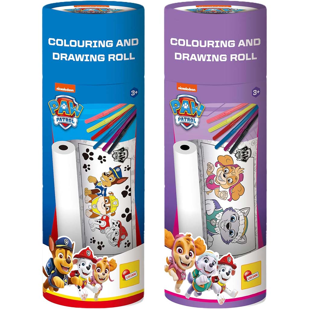 imagen de Paw Patrol cilindro para colorear varios 1ud - Lisciani 1