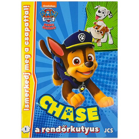 imagen de Paw Patrol: ¡Conoce al equipo! 1. - Chase, el perrito policía libro de actividades 1