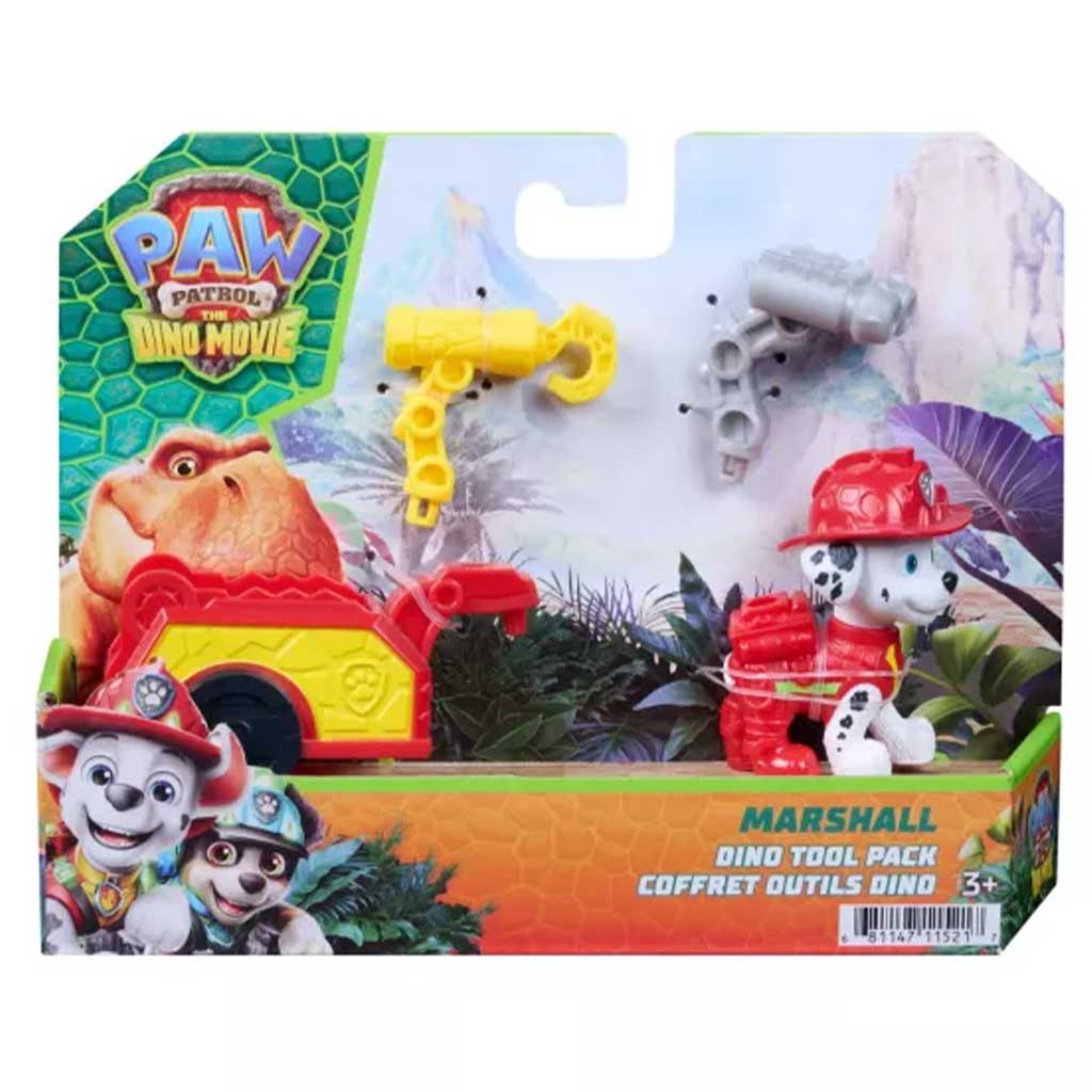 imagen de Paw Patrol Dino Movie - Set de herramientas Dino Marshall - Spin Master 1