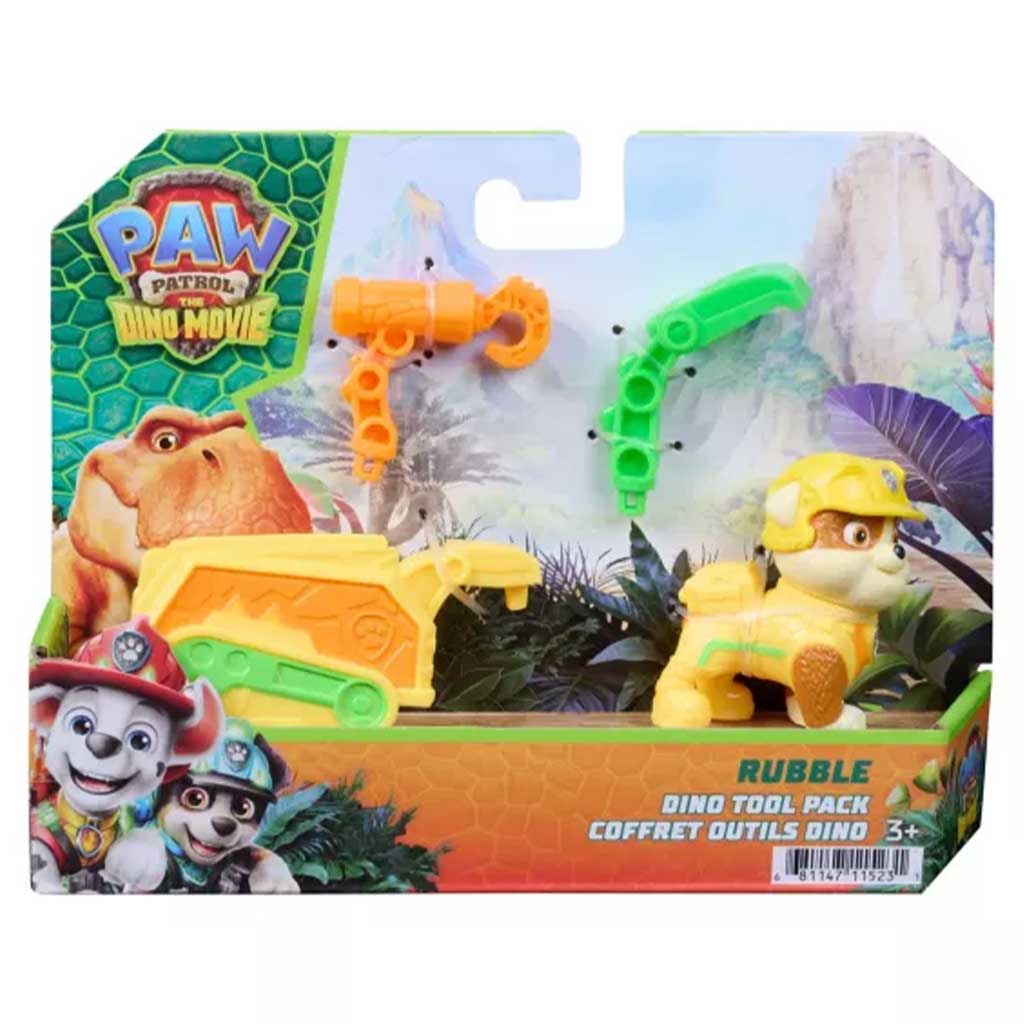 imagen de Paw Patrol Dino Movie - Set de herramientas Dino Rubble - Spin Master 1