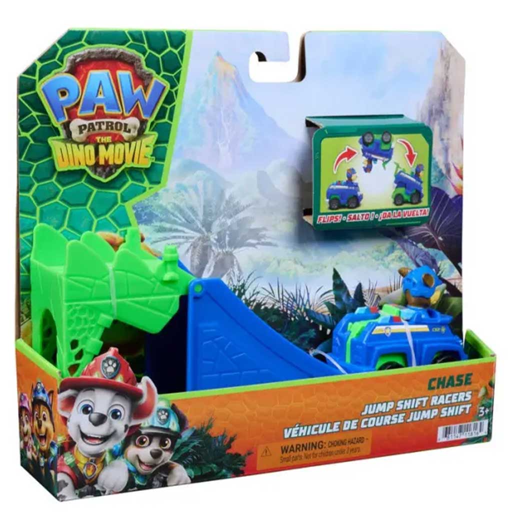 imagen de Paw Patrol Dino Movie - Vehículos acróbatas voladores Chase - Spin Master 1
