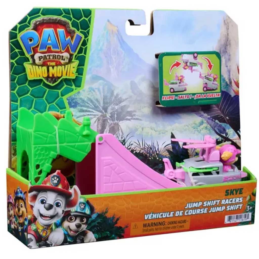 imagen de Paw Patrol Dino Movie - Vehículos acróbatas voladores de Skye - Spin Master 1