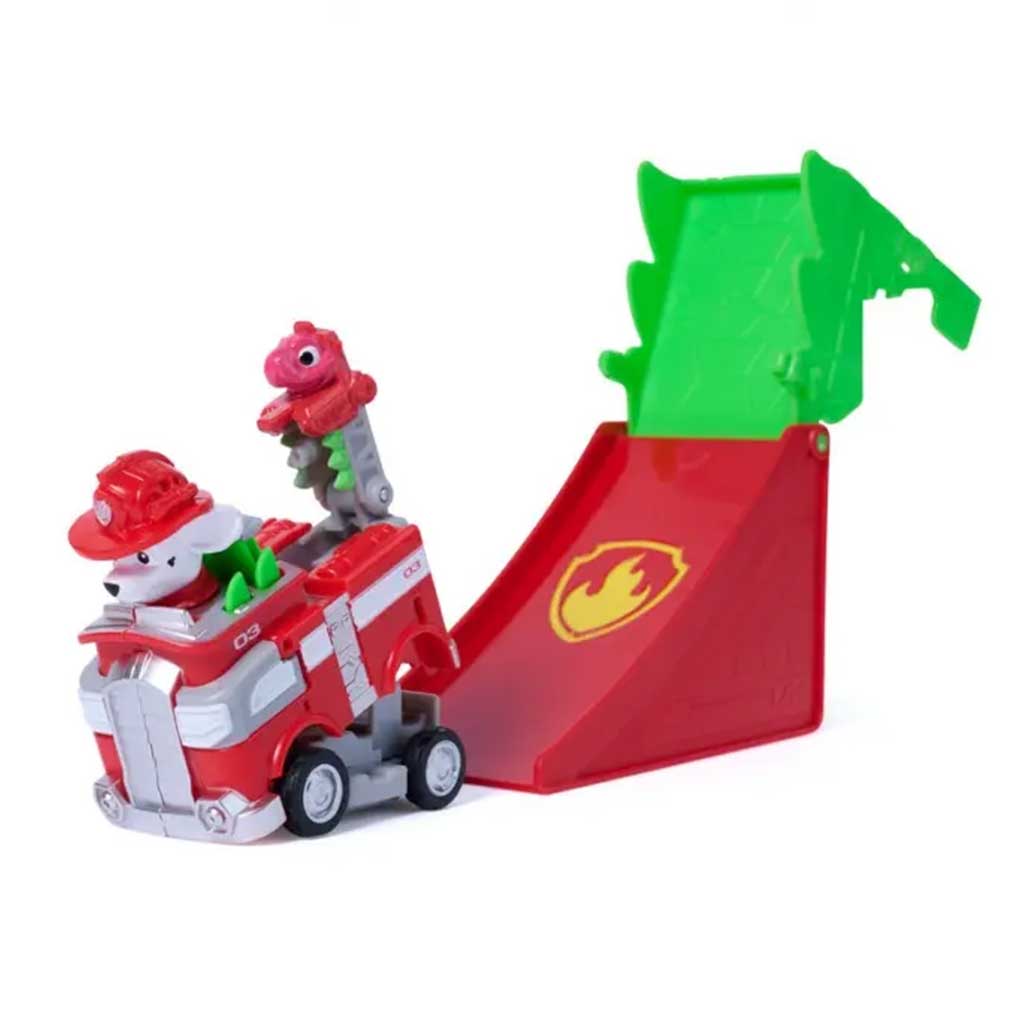 imagen de Paw Patrol Dino Movie - Vehículos acróbatas voladores Marshall - Spin Master 3