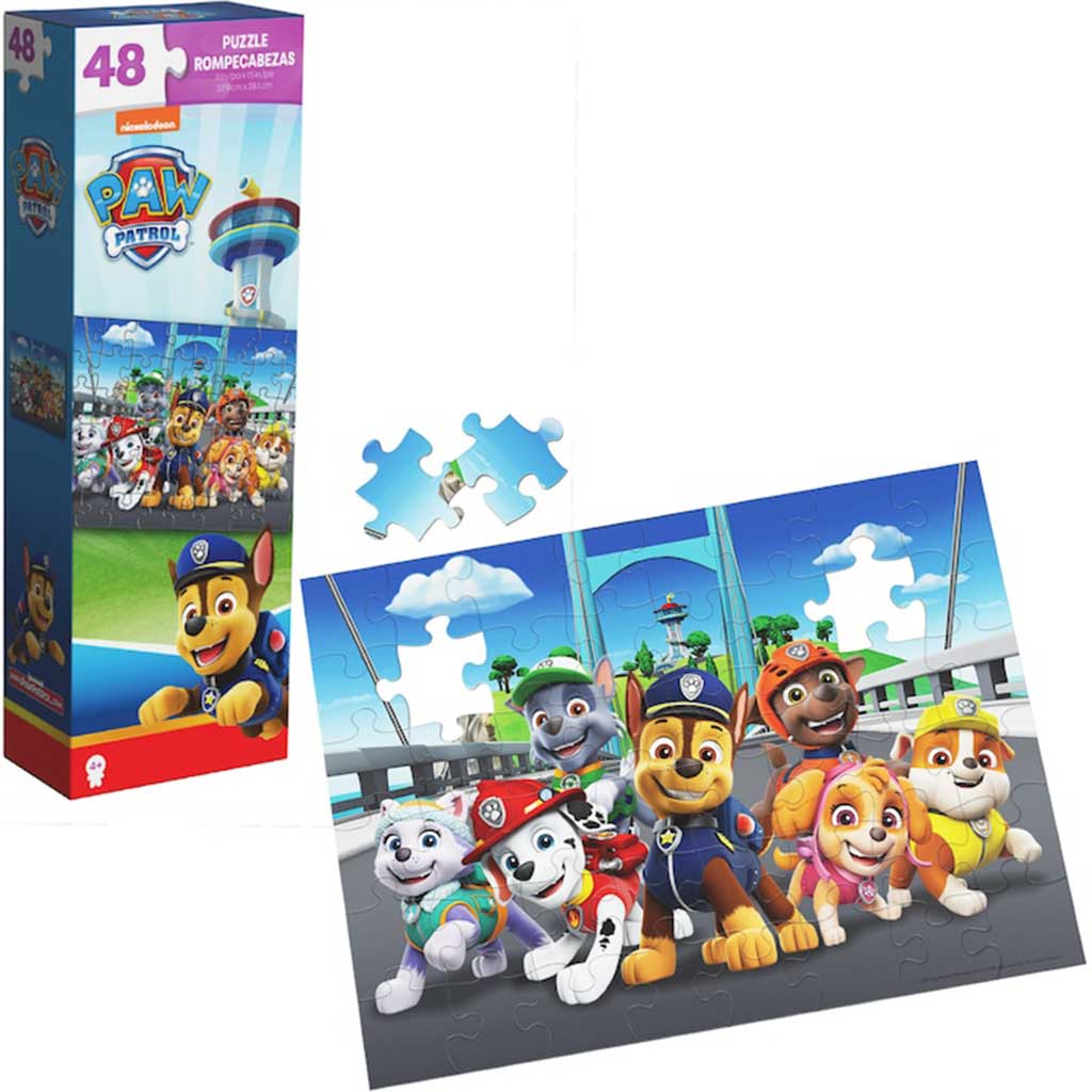 imagen de Paw Patrol El equipo de rescate rompecabezas de 48 piezas - Spin Master 2