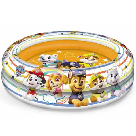 imagen de Paw Patrol: El equipo piscina de tres anillos 100cm - Mondo Toys 2