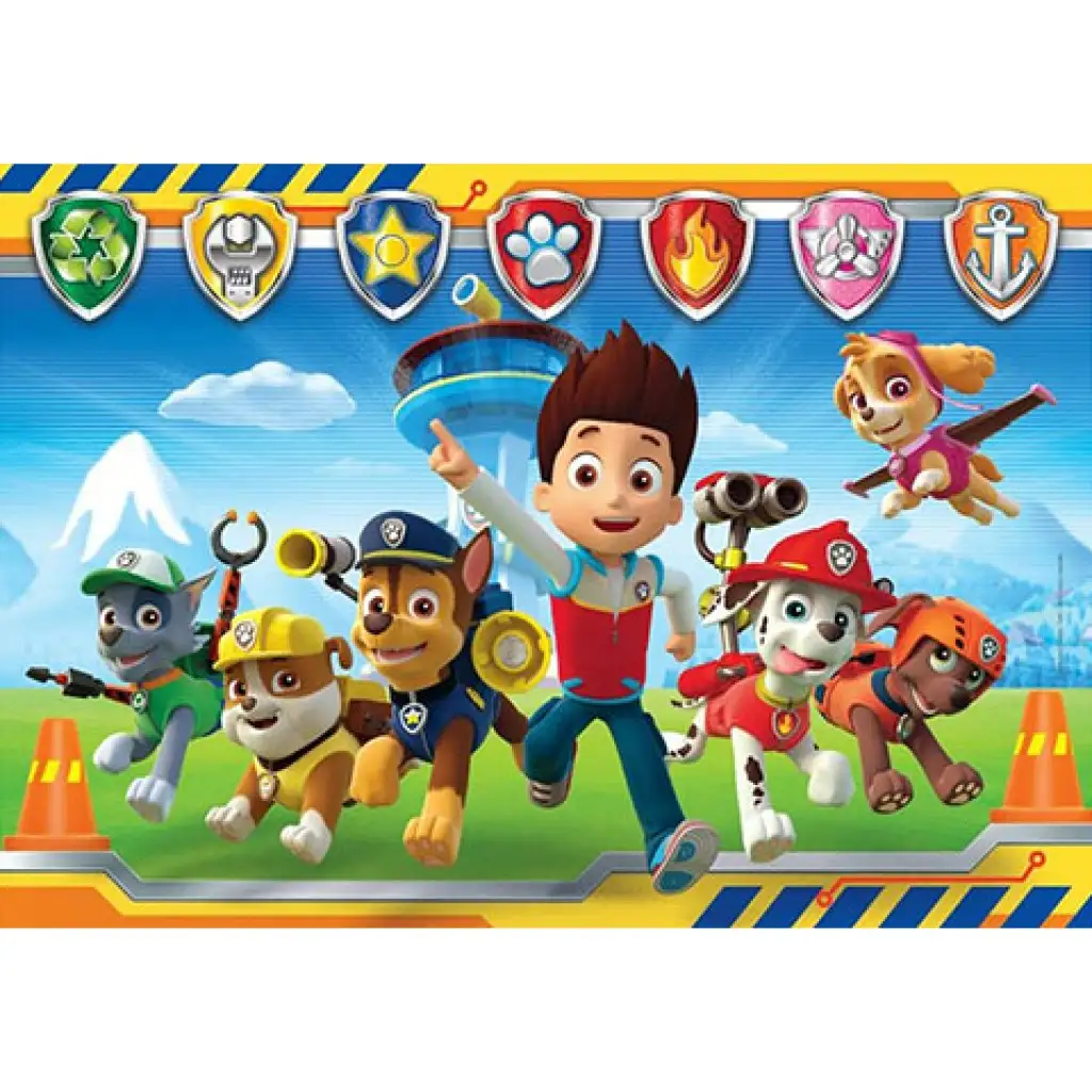imagen de Paw Patrol: El equipo Supercolor puzzle de 104 piezas - Clementoni 2