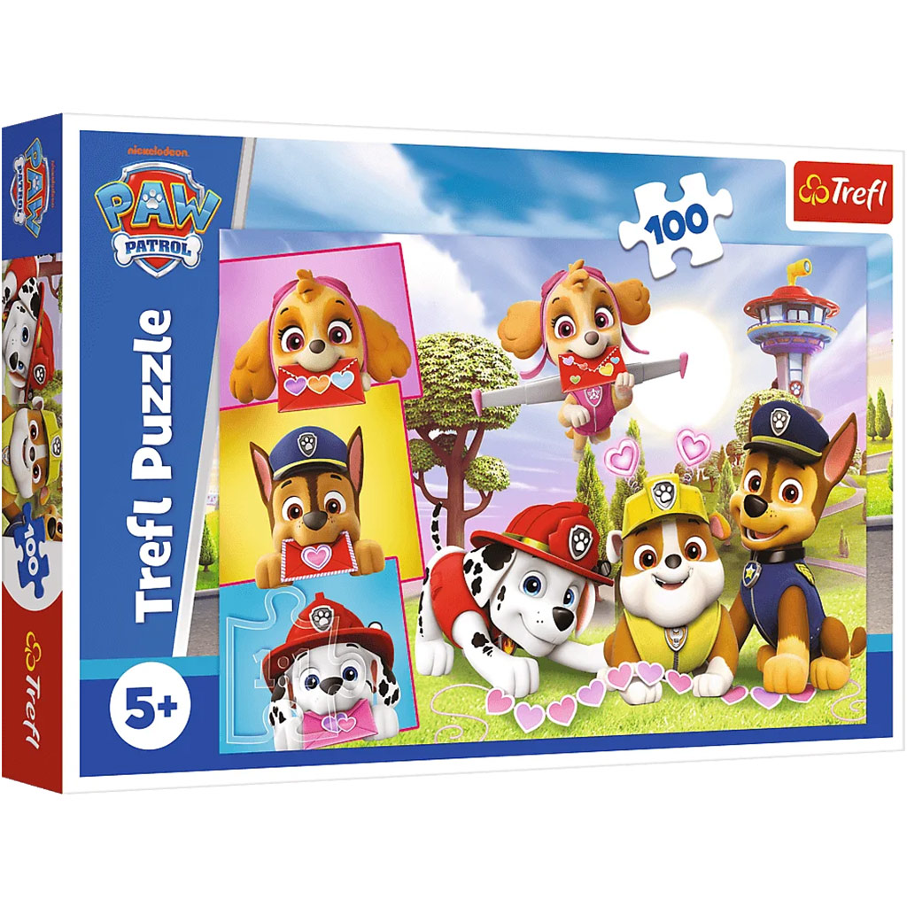 imagen de Paw Patrol: El poder de la amistad rompecabezas de 100 piezas - Trefl 1