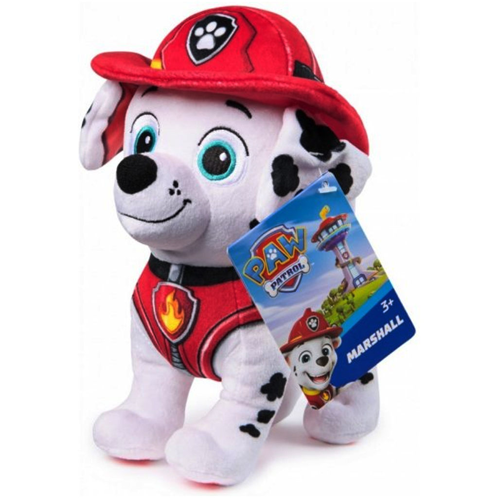 imagen de Paw Patrol: Figura de peluche de Marshall 17cm - Spin Master 1