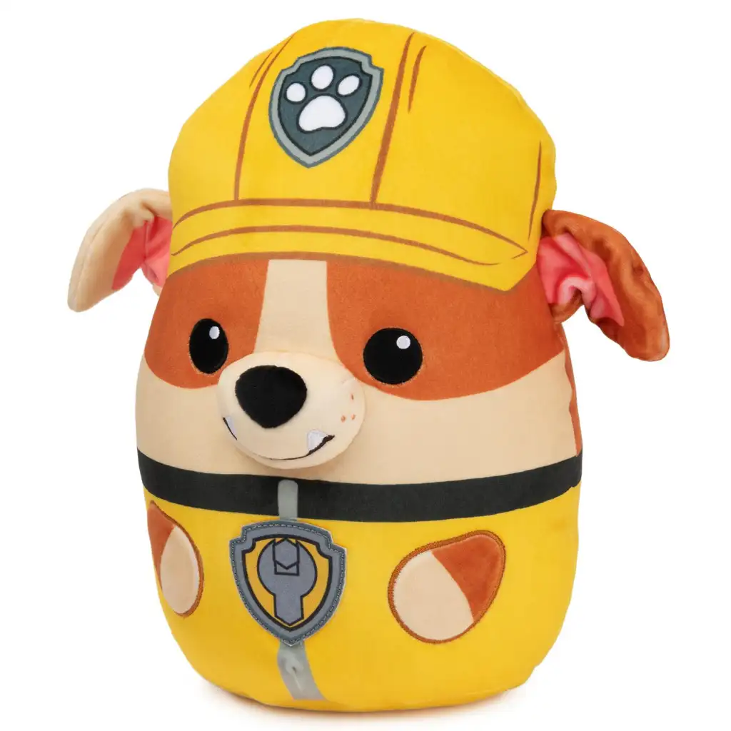 imagen de Paw Patrol: Figura de peluche Rubble 30cm - Spin Master 1