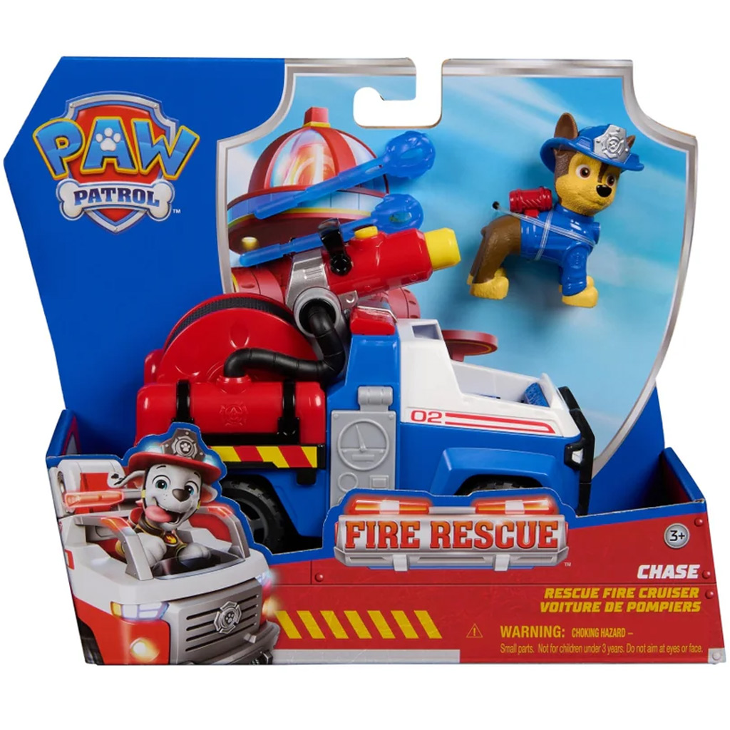 imagen de Paw Patrol: Fire Rescue Chase vehículo - Spin Master 1
