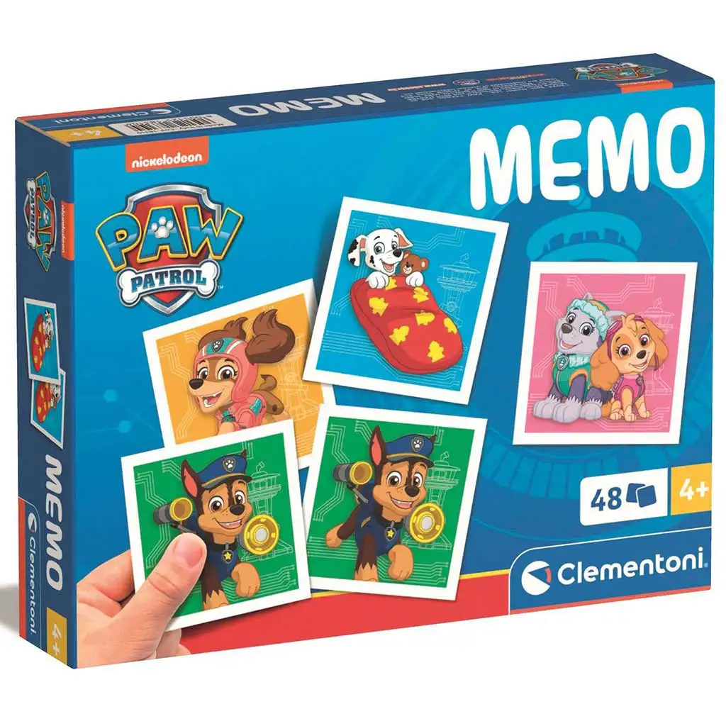 imagen de Paw Patrol: juego de memoria de 48 piezas - Clementoni 1