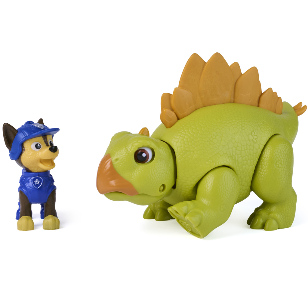 imagen de Paw Patrol La Película de Dinosaurios: Figura de Chase con Rugido - Spin Master 2