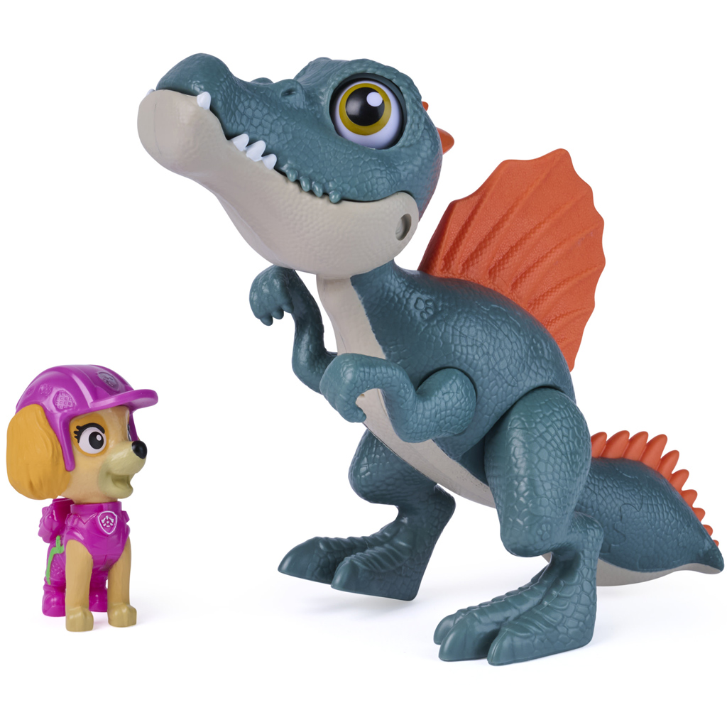 imagen de Paw Patrol La Película de Dinosaurios: Figuras de Skye con Rugidos - Spin Master 2