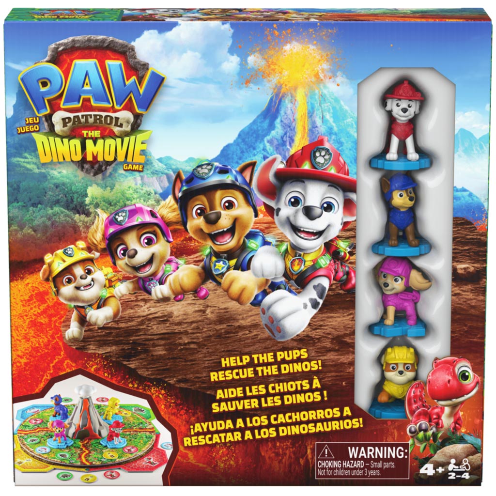 imagen de Paw Patrol: La Película de Dinosaurios Juego de Mesa - Spin Master 1