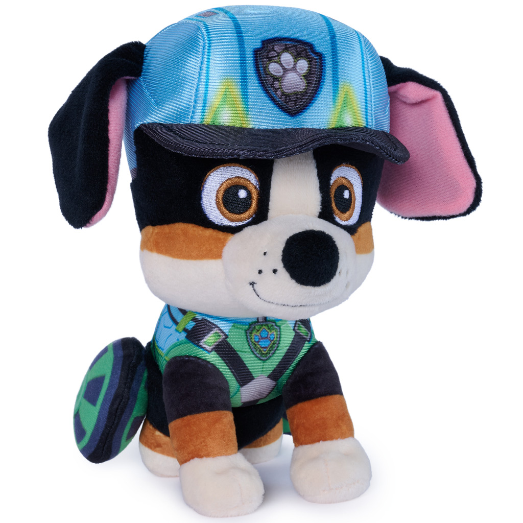imagen de Paw Patrol La Película de Dinosaurios Rex figura de peluche 15cm - Spin Master 1