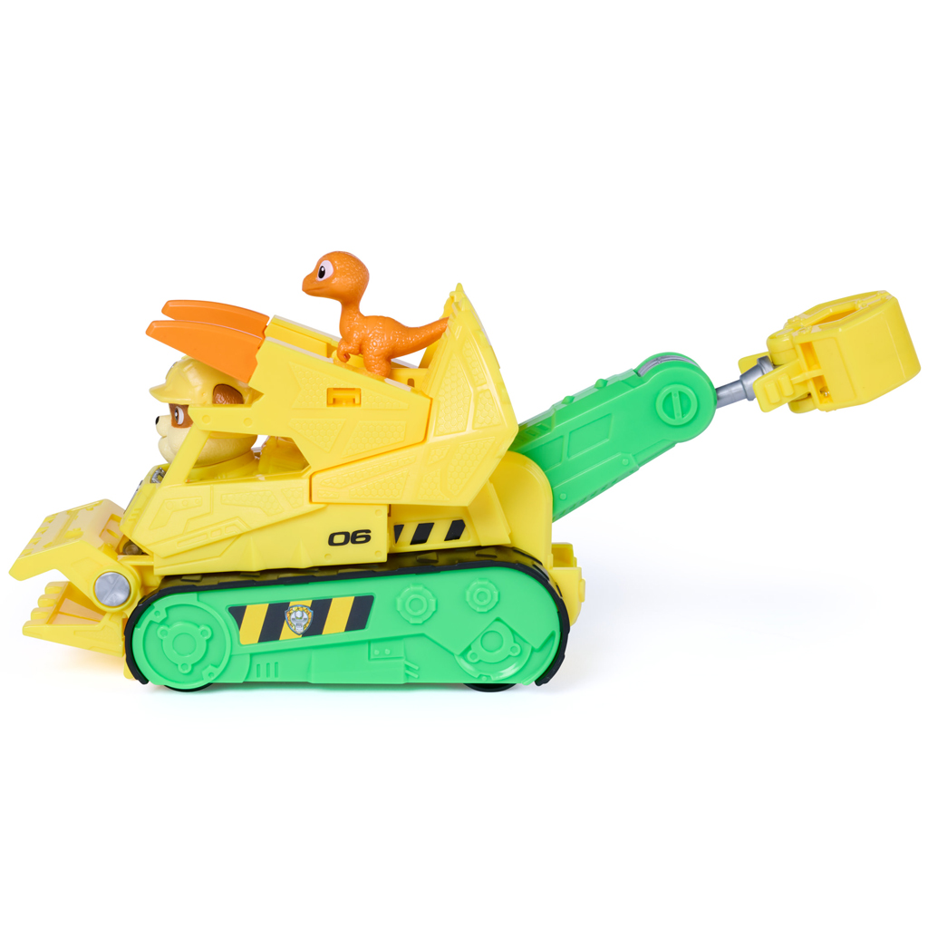 imagen de Paw Patrol La Película de Dinosaurios: Vehículo de Rubble - Spin Master 2