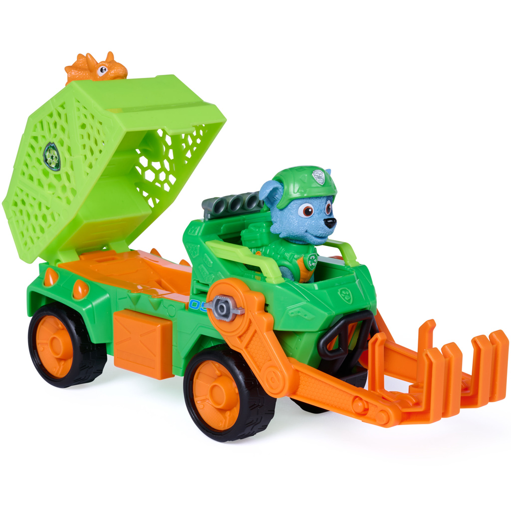imagen de Paw Patrol La Película de los Dinosaurios: El Vehículo de Rocky - Spin Master 2
