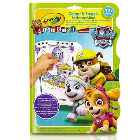 imagen de Paw Patrol libro de colorear y actividades - Crayola 1