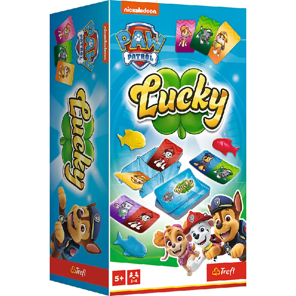 imagen de Paw Patrol: Lucky juego de cartas - Trefl 3