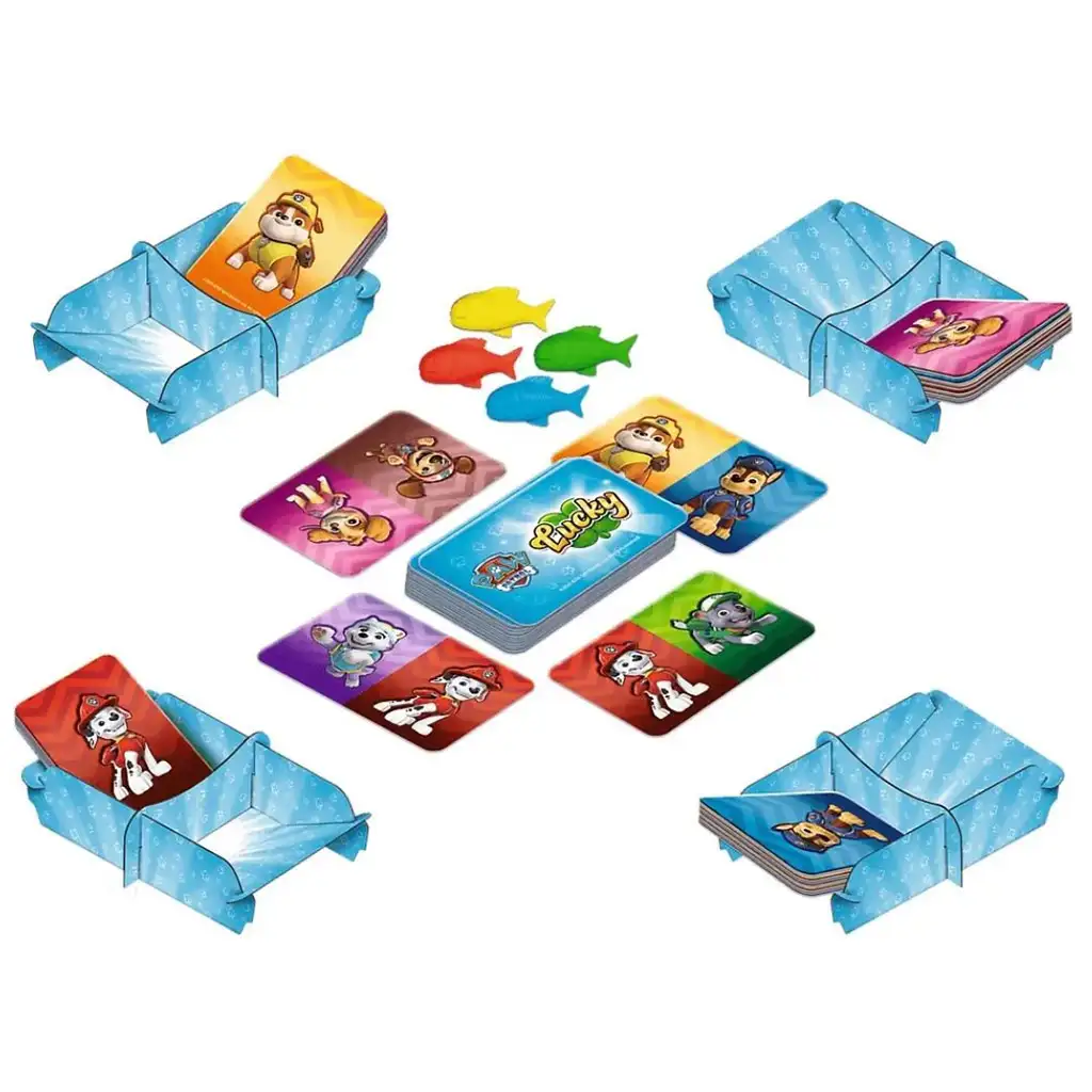 imagen de Paw Patrol: Lucky juego de cartas - Trefl 1