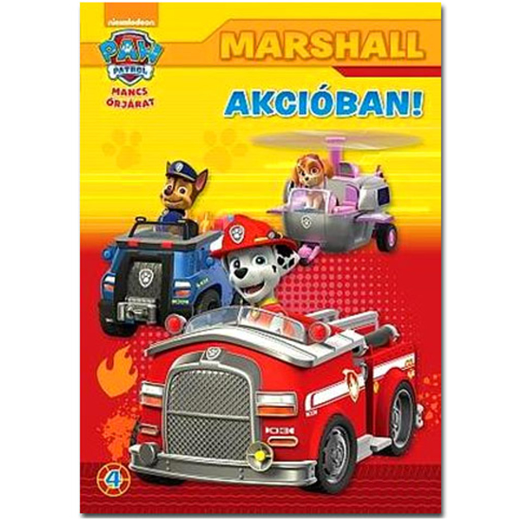 imagen de Paw Patrol: ¡Marshall en acción! libro de actividades 1