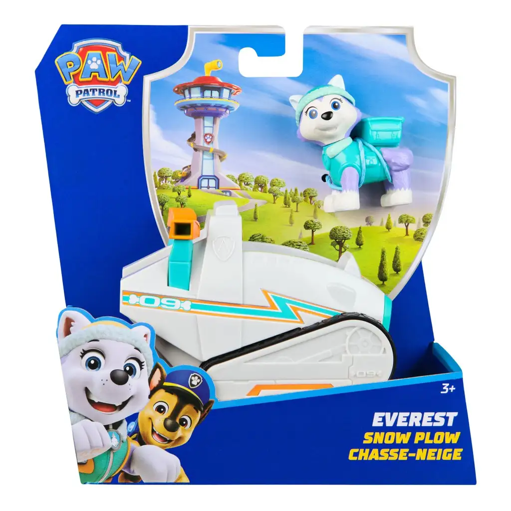 imagen de Paw Patrol: Paquete de vehículo de Everest y su trineo - Spin Master 1