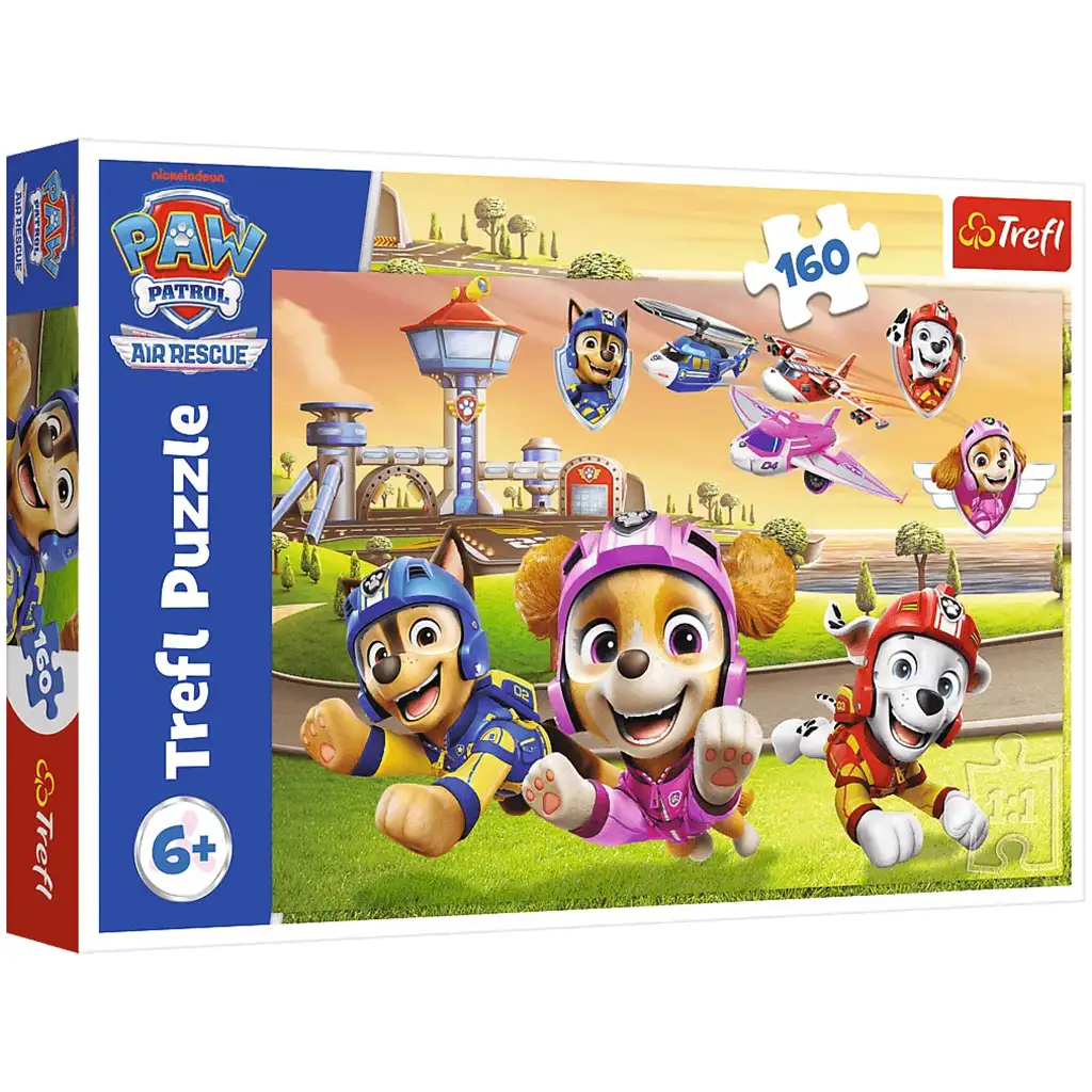 imagen de Paw Patrol: Perritos en acción 160 piezas puzzle - Trefl 1