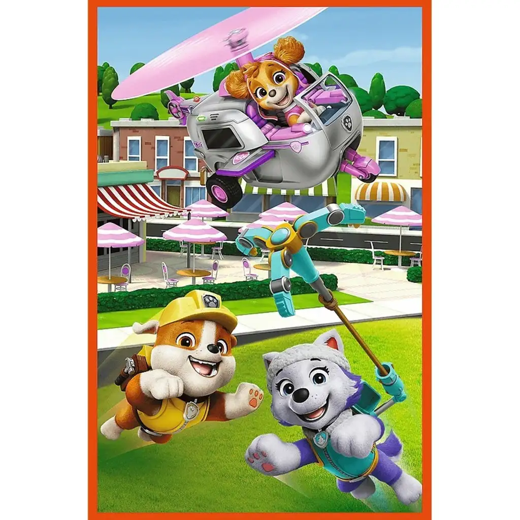 imagen de Paw Patrol perros sonrientes rompecabezas 3x80 piezas - Trefl 4