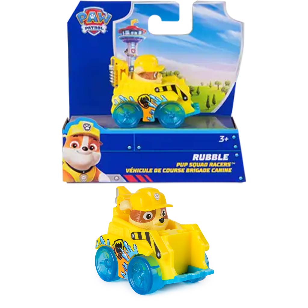 imagen de Paw Patrol: Pup Squad Racers - Mini Rubble vehículo - Spin Master 1