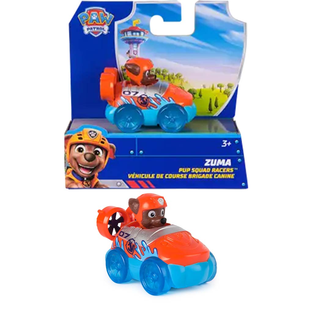 imagen de Paw Patrol: Pup Squad Racers - Mini Zuma vehículo - Spin Master 1
