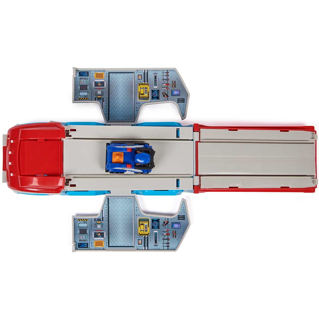 imagen de Paw Patrol: PUP Squad vehículo de transporte con figura de Chase - Spin Master 7