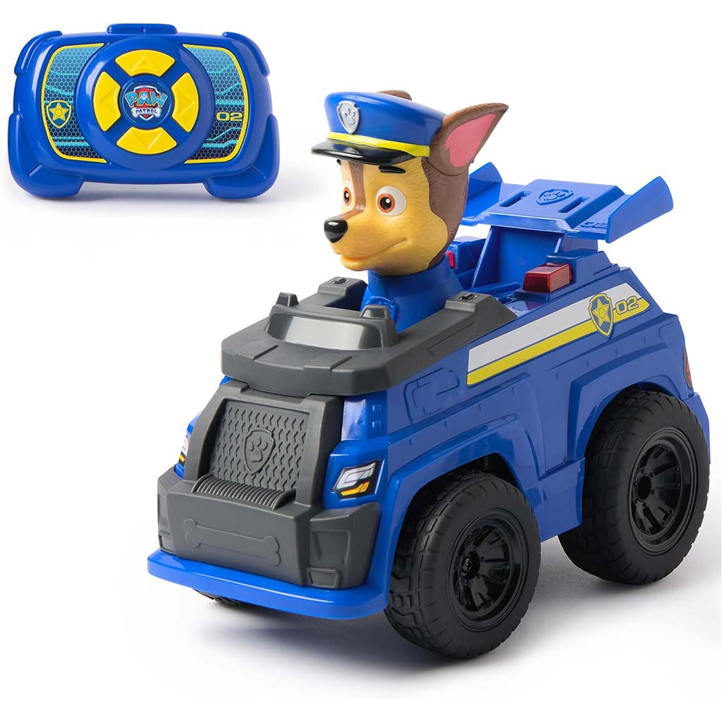 imagen de Paw Patrol: RC Chase vehículo de control remoto 25cm - Spin Master 2