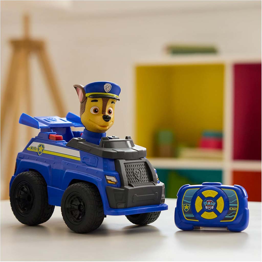 imagen de Paw Patrol: RC Chase vehículo de control remoto 25cm - Spin Master 3