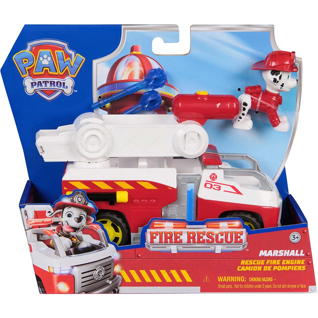 imagen de Paw Patrol Rescate en Fuego: Vehículo de Marshall - Spin Master 1