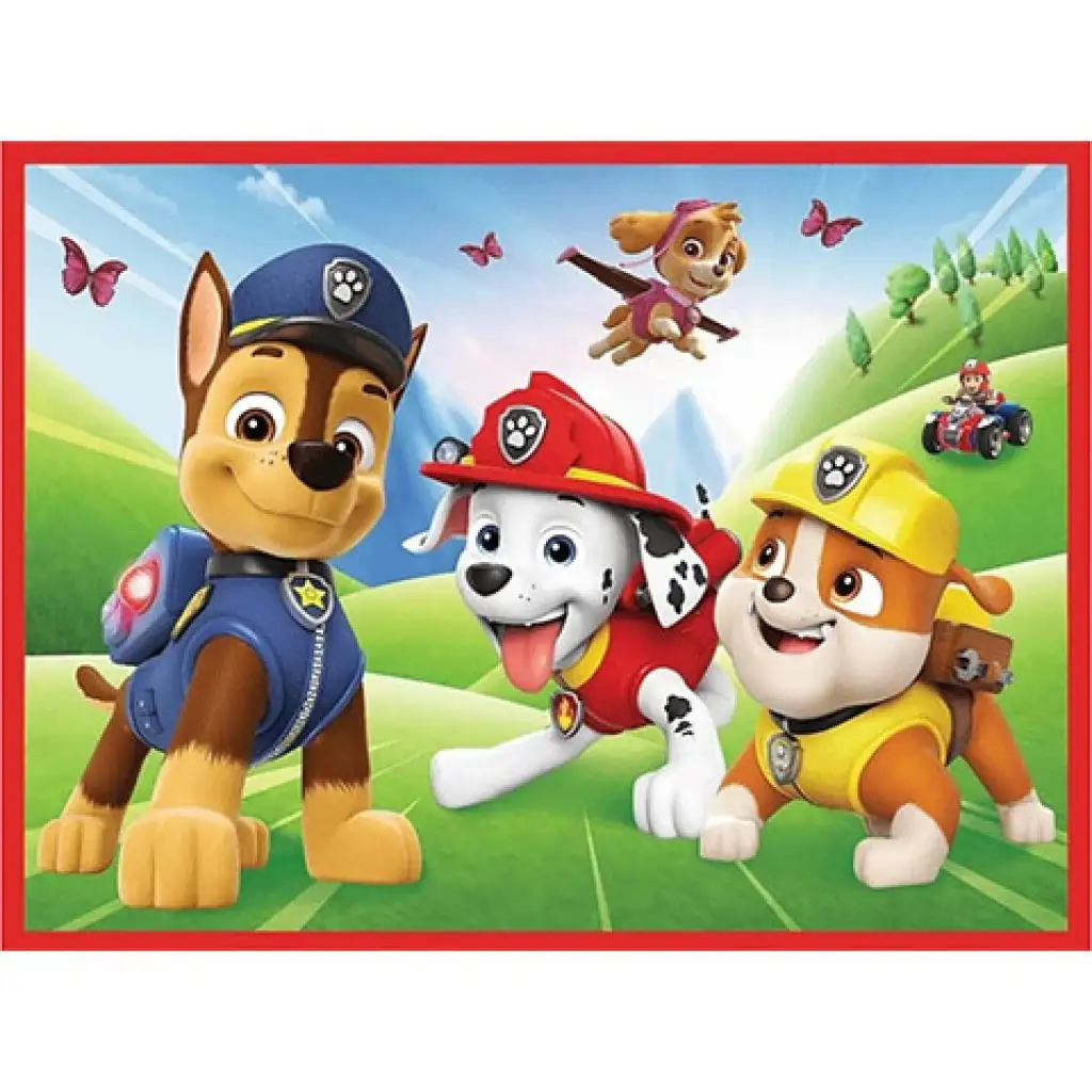 imagen de Paw Patrol rompecabezas y juego de memoria 2 en 1 - Trefl 3