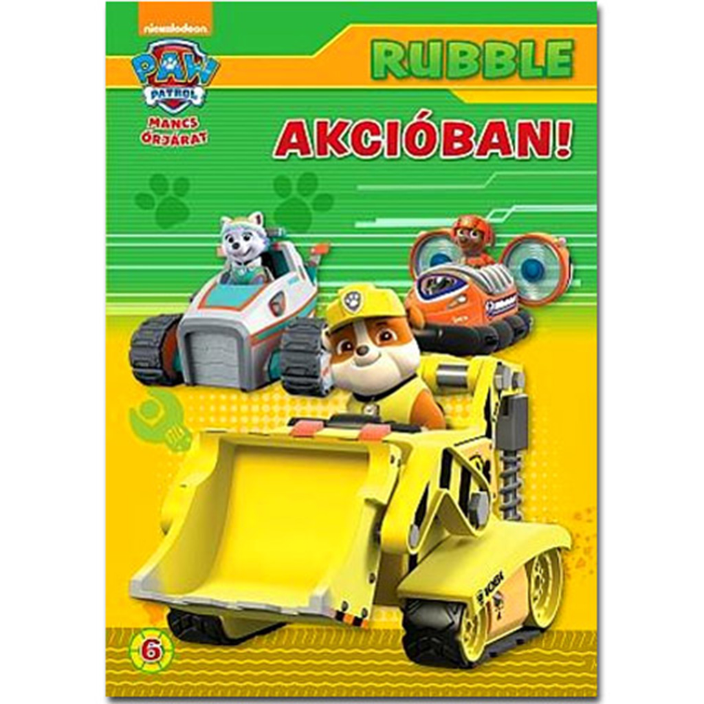 imagen de Paw Patrol: ¡Rubble en acción! libro de actividades 1