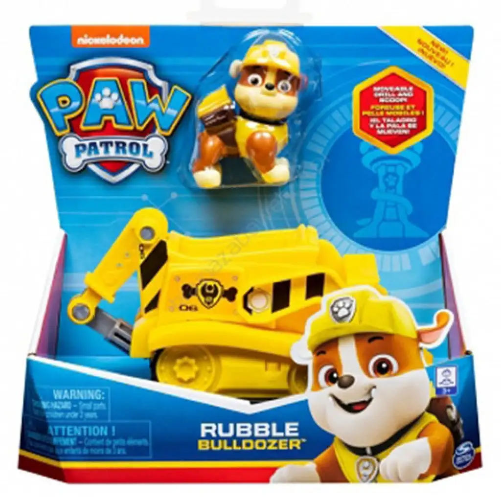 imagen de Paw Patrol: Rubble y la excavadora - Spin Master 1