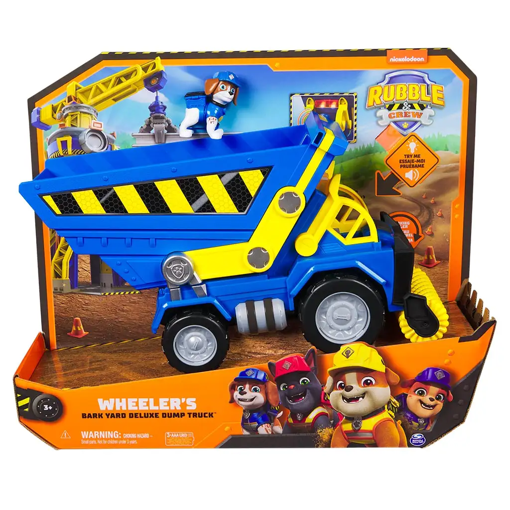 imagen de Paw Patrol: Rubble y su equipo - Camión volquete deluxe - Spin Master 1