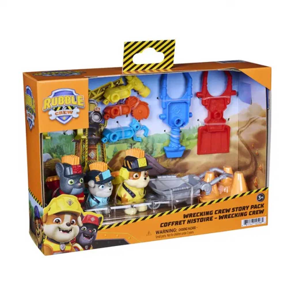 imagen de Paw Patrol Rubble y su equipo figura de Zúzor conjunto de juego - Spin Master 1