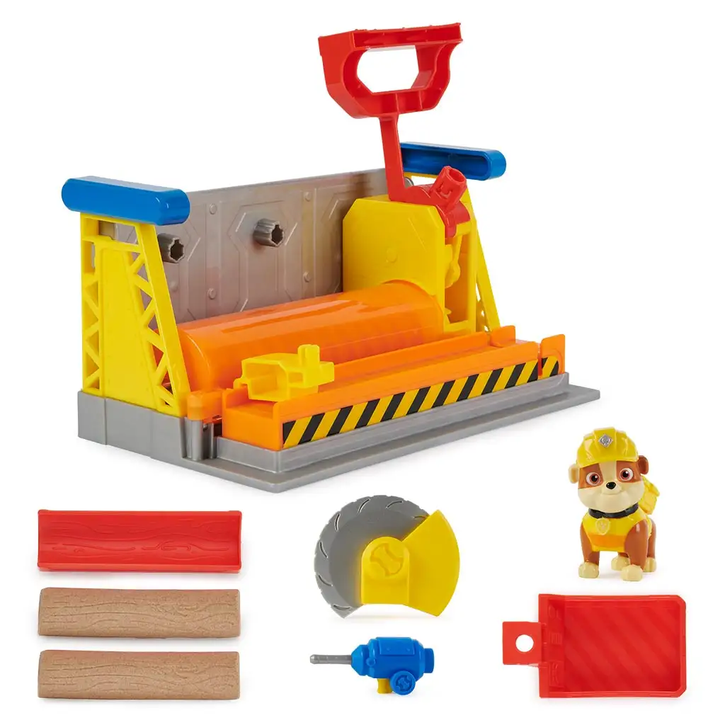 imagen de Paw Patrol: Rubble y su equipo - Taller de construcción de Rubble - Spin Master 4