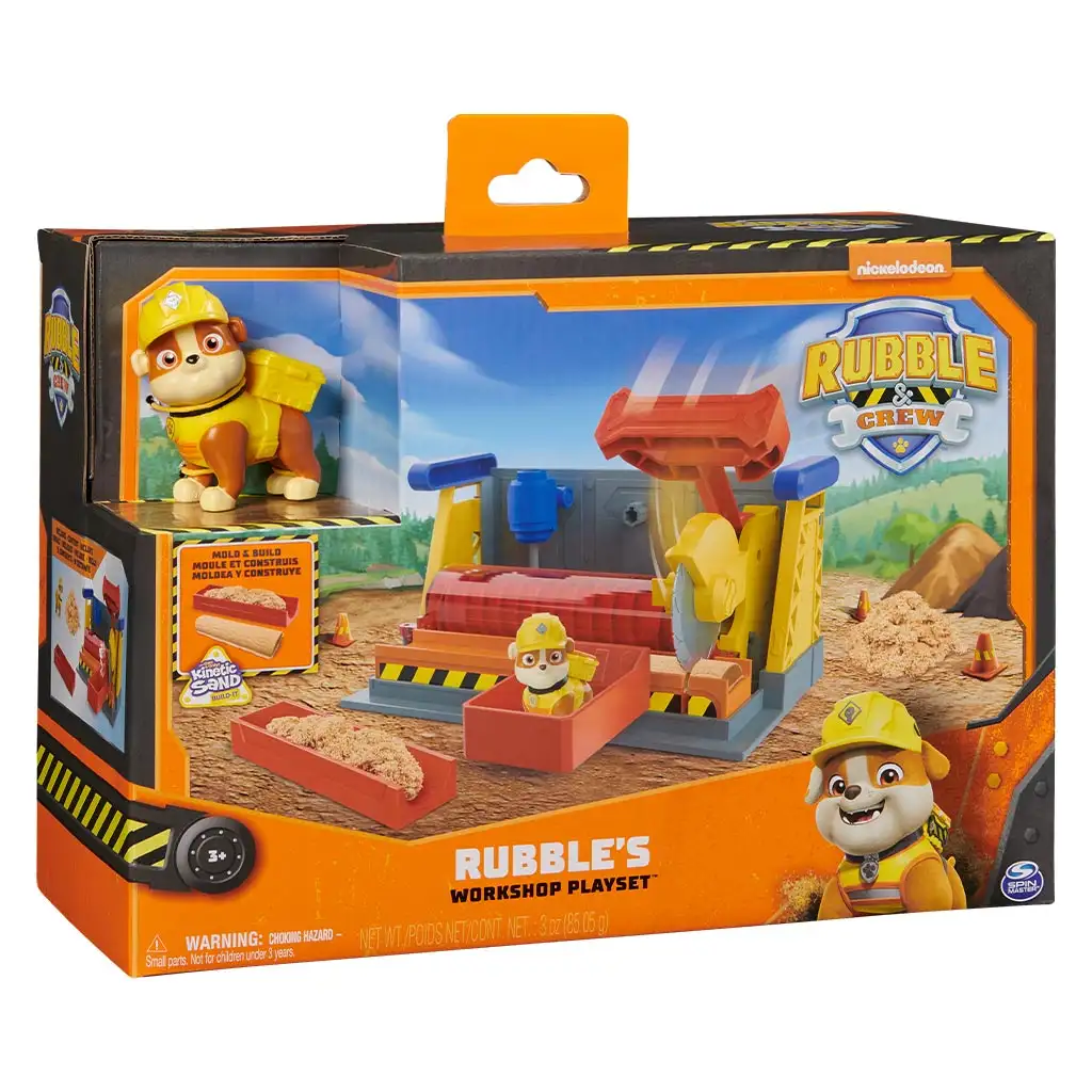 imagen de Paw Patrol: Rubble y su equipo - Taller de construcción de Rubble - Spin Master 1
